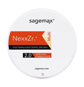 Циркониев диск Sagemax W-98-14-20 NexxZr Plus Multi 2.0