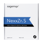 Циркониев диск Sagemax W-98-25-NS NexxZr S - бял