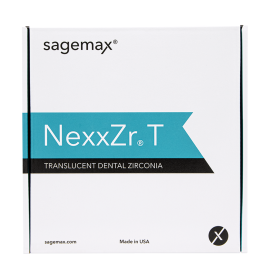 Циркониев диск Sagemax W-98-12-NT NexxZr T - бял