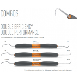 Комбиниран инструмент скалер H5- кюрета L5
