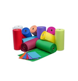 Лигавник на ролка - двупластов цветен